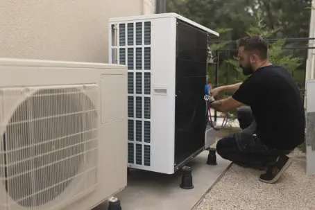 installing heat pump